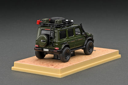 [ Back-order ]  Tarmac Works T64R-040-GN 1:64 Mercedes-AMG G 63 Dark Green model car