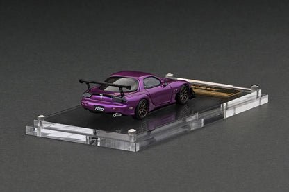 [ Back-order ] ignition model IG2800 1:64 FEED RX-7 (FD3S) Purple Metallic