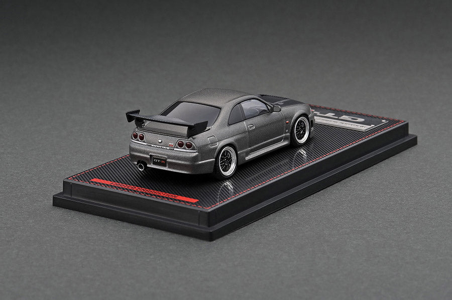 [ Back-order ] ignition model IG2507 1:64 NISMO R33 GT-R Titanium Gray