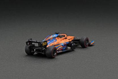 [ Back-order ]  Tarmac Works T64G-F040-DR3 1:64 McLaren MCL35M Abu Dhabi GP 2021 Daniel Ricciardo model car