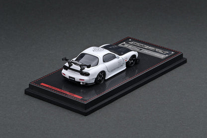 [ Back-order ] ignition model IG1948 1:64 Mazda RX-7 (FD3S) RE Amemiya White