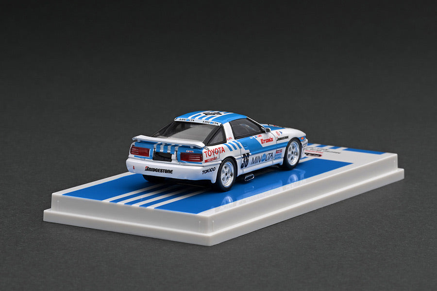 [ Back-order ]  Tarmac Works T64-064-87MGP36 1:64 Toyota Supra MA70 Macau Guia Race 1987 model car