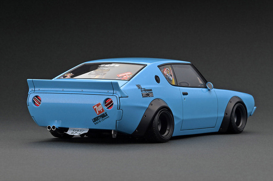 [ Back-order ] ignition model IG3219 1:18 LB-WORKS Kenmeri 2Dr Light Blue