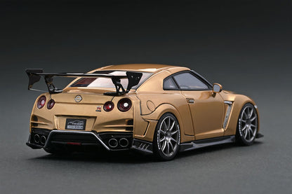 IG1540 ignition model 1:43 Nissan TOP SECRET GT-R (R35) Gold