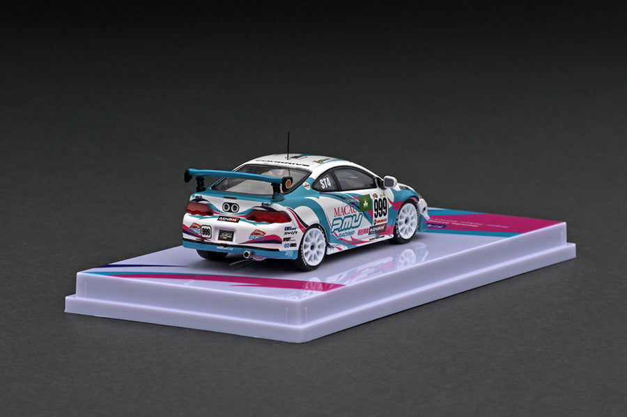 T64-TL022-PMU TARMAC WORKS 1:64 Honda Integra Type-R DC5 Super Taikyu Series 2006 ST-4 Champion