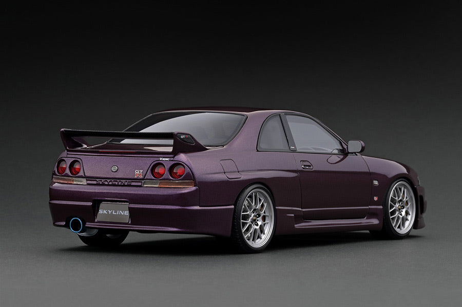 IG2779 ignition model 1:18 Nissan Skyline GT-R (BCNR33) Midnight Purple