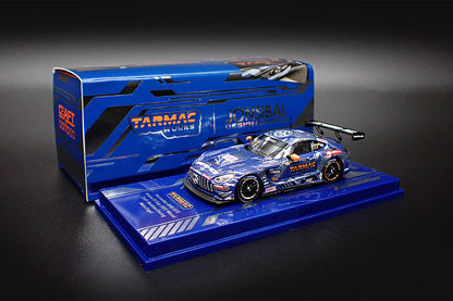 [ Back-order ]  Tarmac Works T64-062-22MGP77 1:64 Mercedes-AMG GT3 Macau GT Cup 2022 Winner Craft-Bamboo Racing model car