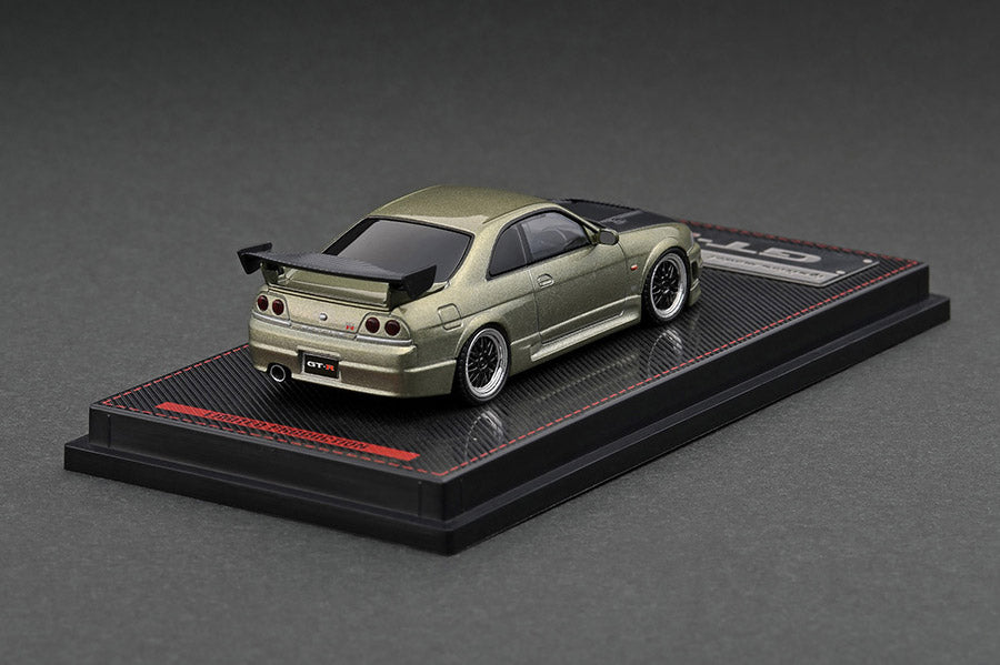 [ Back-order ] ignition model IG2505 1:64 Nismo R33 GT-R Green Metallic