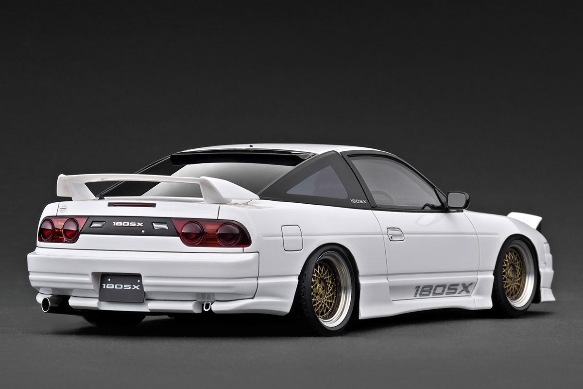 [ Back-order ] ignition model IG3763 1:18 Nissan 180SX TYPE X RPS13 White model car