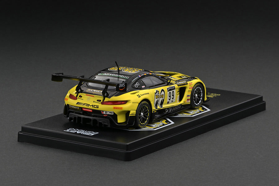 [ Back-order ]  Tarmac Works T43-023-21IND99 1:43 Mercedes-AMG GT3 Indianapolis 8 Hour 2021 Craft-Bamboo Racing model car