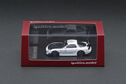 [ Back-order ] ignition model IG1948 1:64 Mazda RX-7 (FD3S) RE Amemiya White