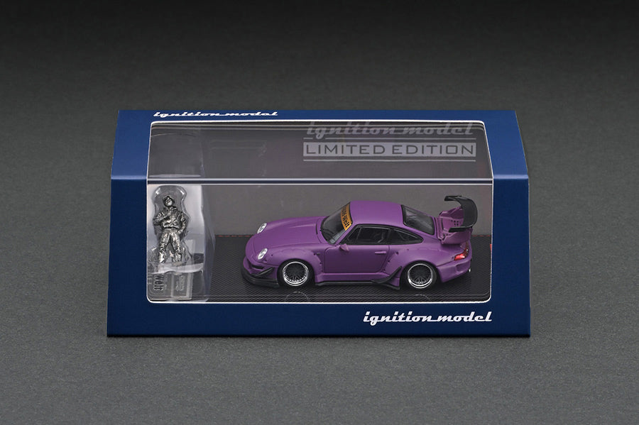 [ Back-order ] ignition model IG2151 1:64 RWB 993 Matte Purple With Mr.Nakai