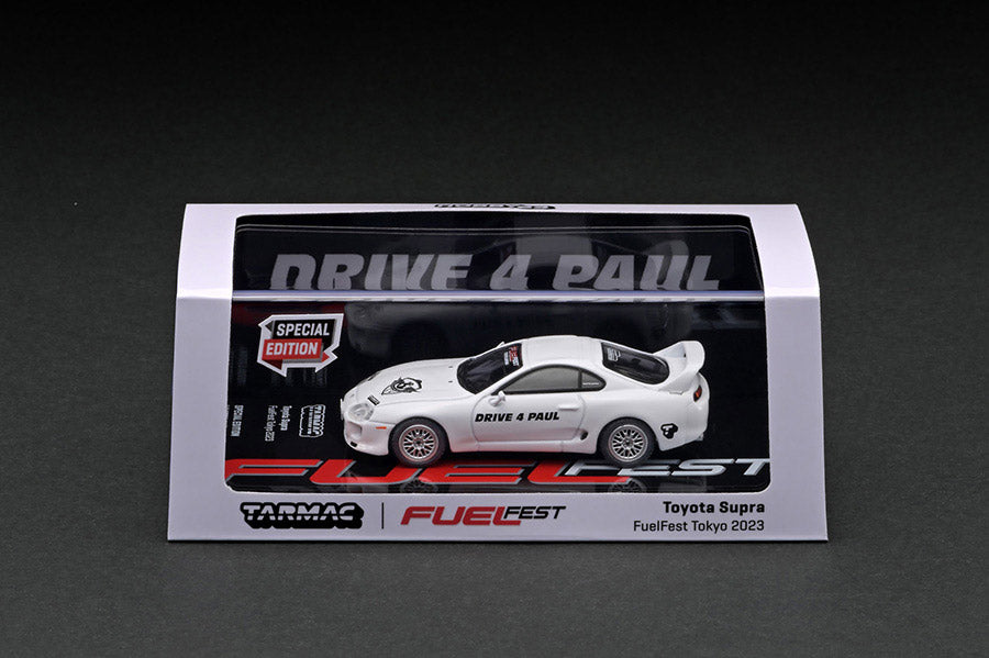 [ Back-order ]  Tarmac Works T64-011-FF23 1:64 Toyota Supra FuelFest Tokyo 2023 model car