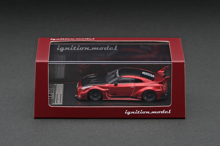 [ Back-order ] ignition model IG2387 1:64 LB-Silhouette WORKS 35GT-RR Red Metallic