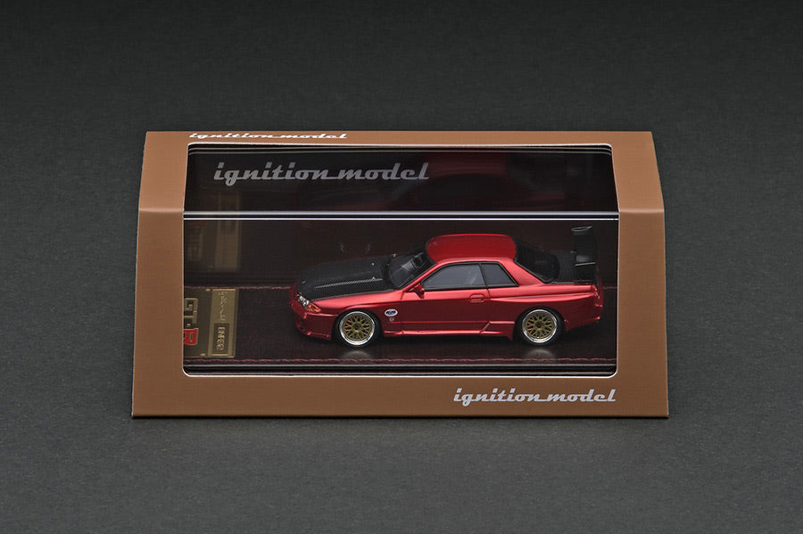 [ Back-order ] ignition model IG2690 1:64 Nissan Skyline GT-R Nismo (R32) Red Metallic model car