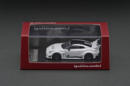 [ Back-order ] ignition model IG2380 1:64 LB-Silhouette WORKS 35GT-RR Matte Pearl