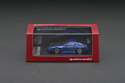 [ Back-order ] ignition model IG2492 1:64 Mazda RX-7 (FC3S) RE Amemiya Blue Metallic