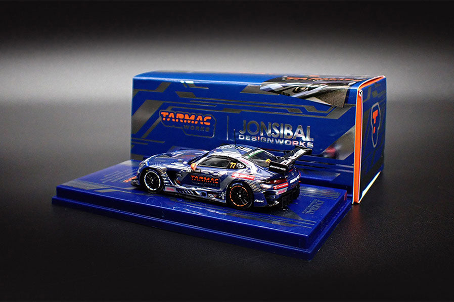 [ Back-order ]  Tarmac Works T64-062-22MGP77 1:64 Mercedes-AMG GT3 Macau GT Cup 2022 Winner Craft-Bamboo Racing model car