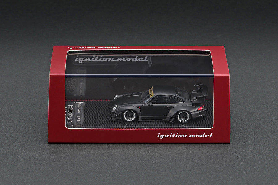 [ Back-order ] ignition model IG2155 1:64 RWB 993 Matte Black