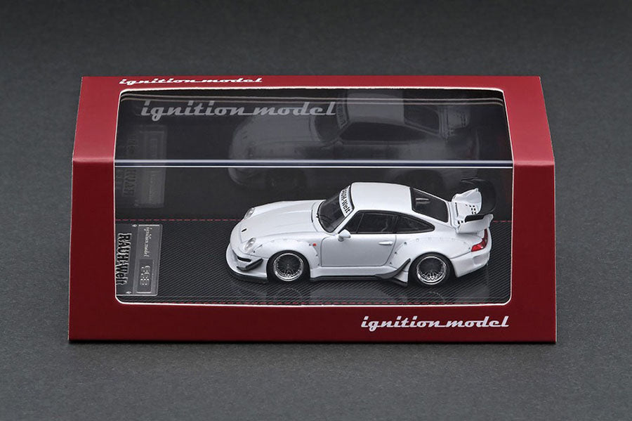 [ Back-order ] ignition model IG2152 1:64 RWB 993 Matte Pearl White