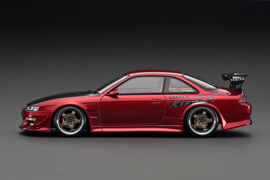 [ Back-order ] ignition model IG3084 1:18 VERTEX S14 Silvia Red Metallic model car