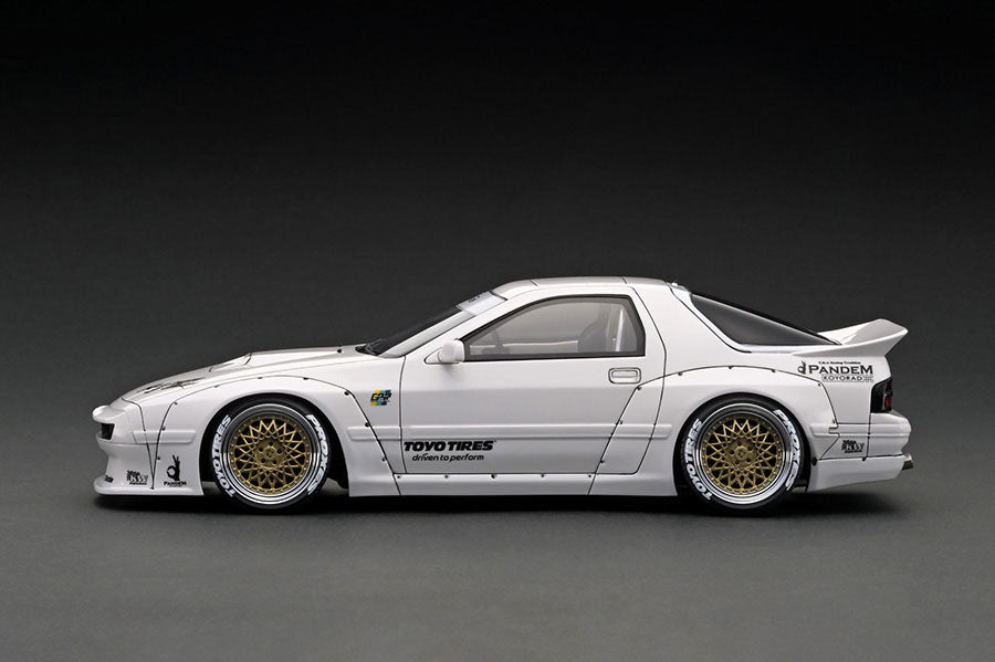 IG2909 ignition model 1:18 PANDEM RX-7 (FC3S) White Resin