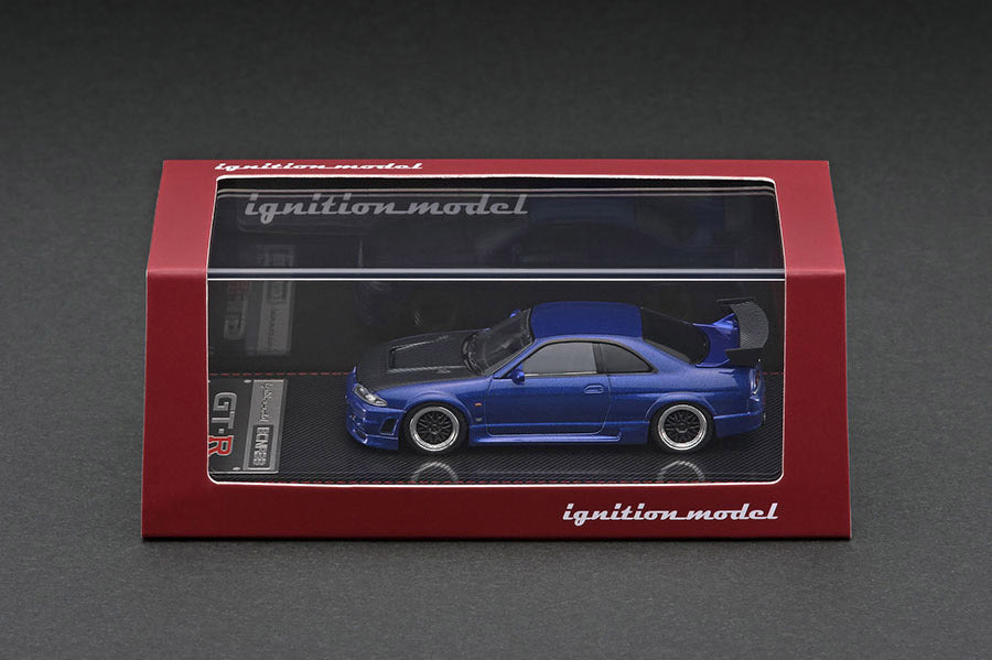 [ Back-order ] ignition model IG2508 1:64 Nissan R33 GT-R Blue Metallic