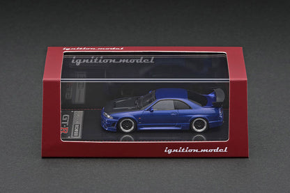 [ Back-order ] ignition model IG2508 1:64 Nissan R33 GT-R Blue Metallic