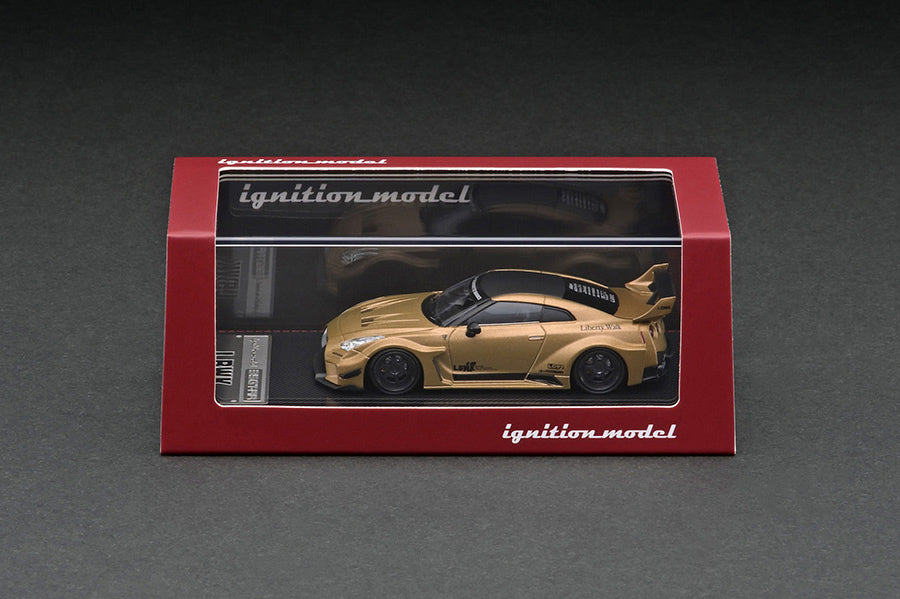 [ Back-order ] ignition model IG2383 1:64 LB-Silhouette WORKS 35GT-RR Matte Gold