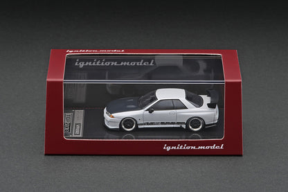 [ Back-order ] ignition model IG2395 1:64 TOP SECRET GT-R (VR32) Matte Pearl White