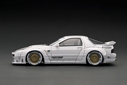 [ Back-order ] ignition model IG2909 1:18 PANDEM RX-7 (FC3S) White