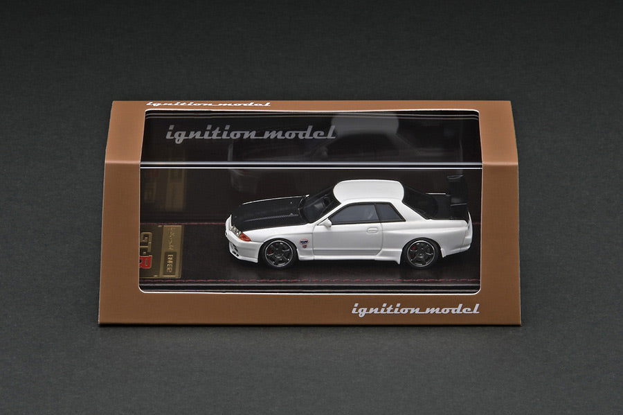 [ Back-order ] ignition model IG2691 1:64 Nissan Skyline GT-R Nismo (R32) White model car