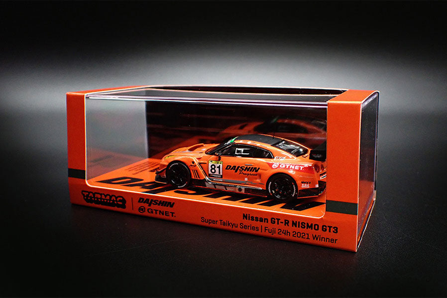 [ Back-order ]  Tarmac Works T64-035-21ST81 1:64 Nissan GT-R NISMO GT3 Super Taikyu Series 2021 Fuji 24h 2021 model car