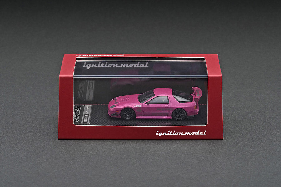 [ Back-order ] ignition model IG2499 1:64 Mazda RX-7 (FC3S) RE Amemiya Matte Purple Metallic