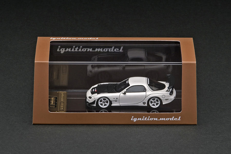 [ Back-order ] ignition model IG2729 1:64 FEED RX-7 (FD3S) White model car