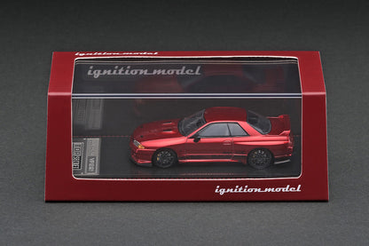 [ Back-order ] ignition model IG2392 1:64 TOP SECRET GT-R (VR32) Red Metallic