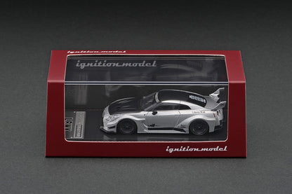 [ Back-order ] ignition model IG2386 1:64 LB-Silhouette WORKS GT Nissan 35GT-RR Silver