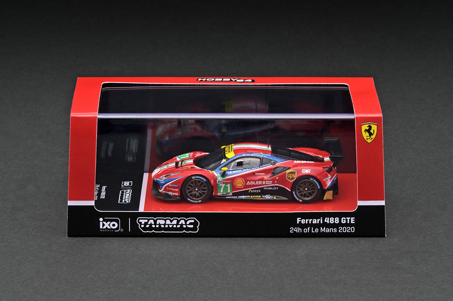 [ Back-order ]  Tarmac Works T64-071-19WEC71 1:64 Ferrari 488 GTE 24h Le Mans 2020 model car