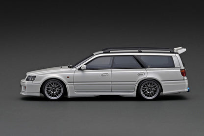 IG2885 ignition model 1:18 Nissan STAGEA 260RS (WGNC34) Pearl White Resin