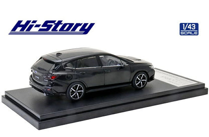 [ Back-order ] Hi-Story HS330BK 1:43 SUBARU LEVORG GT-H 2020 Crystal Black Silica Diecast model car