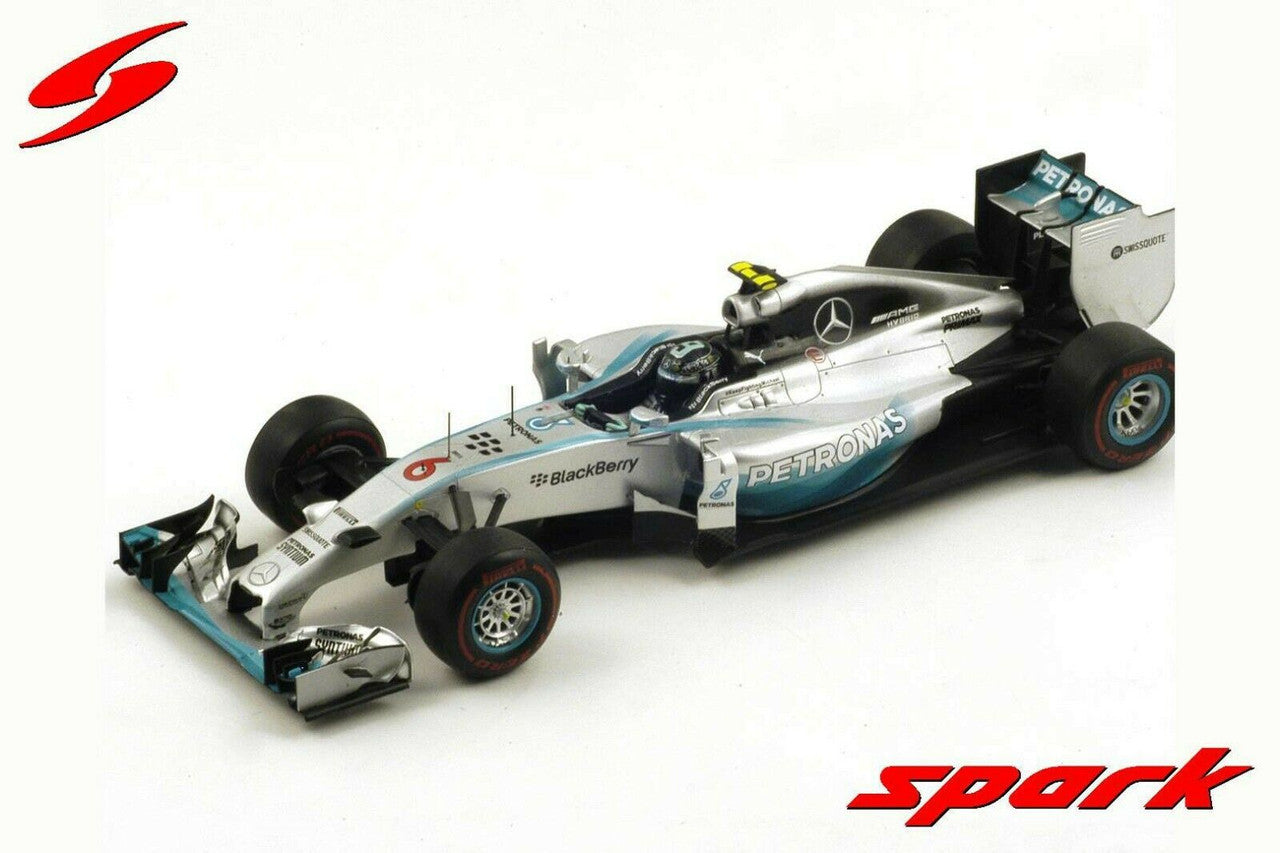 [ Back-order ] Spark 18S174 1:18 Mercedes W06 #6 Winner Monaco GP 2015 Nico Rosberg