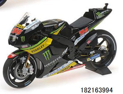 182163994 MINICHAMPS 1:18 YAMAHA YZR-M1 MONSTER TECH3 Jonas Folger Test 2016