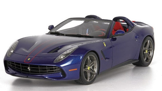 P18125G BBR 1:18 Ferrari F60 America 2014 Blu Tour Fr./Livery Rosso Corsa model car