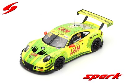 18SA021 SPARK 1:18 Porsche 911 GT3 R No.911 - Manthey-Racing - FIA GT World Cup Macau 2018 model cars