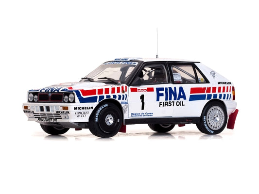 3130 Sunstar 1:18 Lancia Delta HF Integrale 16V 91 Tour de Corse Auriol