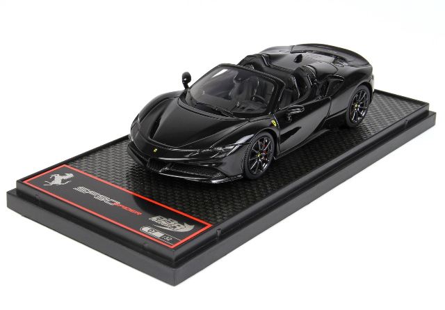 BBRC256F1 BBR 1:43 Ferrari SF90 Spider Pack Fiorano Black DS 1250