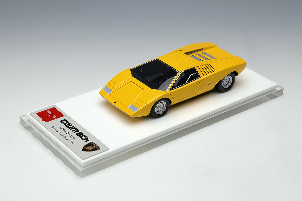 EM210A MakeUp EIDOLON 1:43 Lamborghini Countach LP500 Bertone Geneva Motor Show 1971