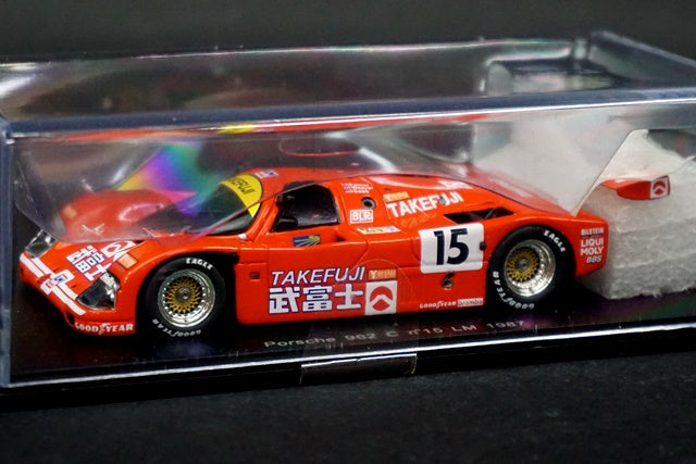 1:43 SPARK KBS041 Porsche 962C LM Le Mans 1987 #15