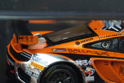 1:43 SPARK SB057 McLaren MP4-12C SPA 24h 2013 #77 model car