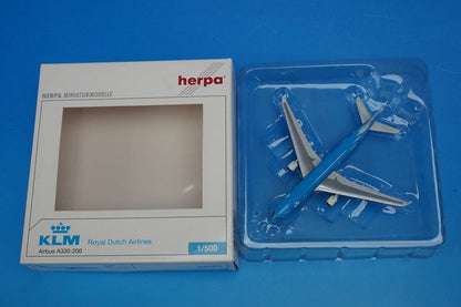 1:500 A330-200 KLM Royal Dutch Airlines PH-AOA 514903 Herpa airplane model